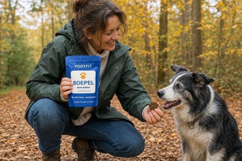 Makkelijk mee te nemen op de wandeling